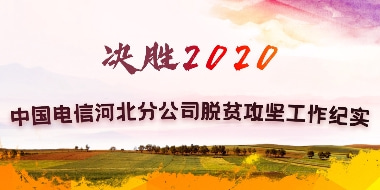 中国电信河北分公司脱贫攻坚工作纪实